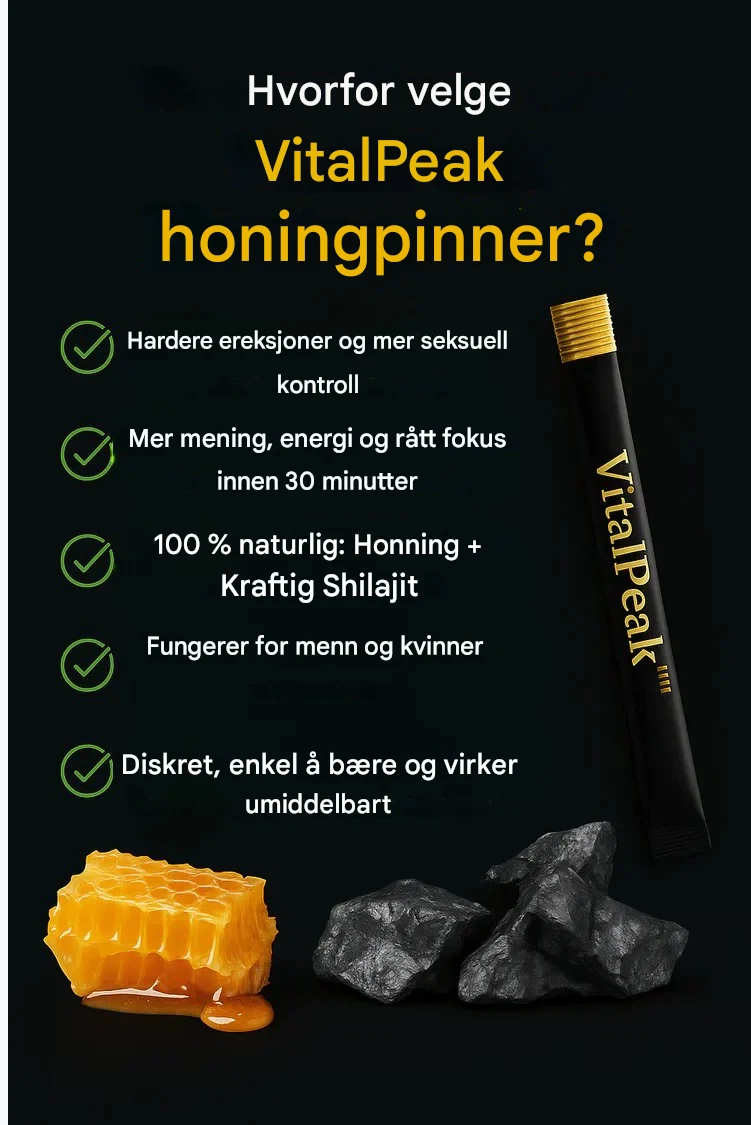 VitalPeak™ – Himalaya Energi Honningsticks