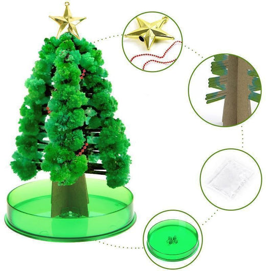 LystigMagi™ - 14 cm magisk voksende juletre | 1 + 1 GRATIS