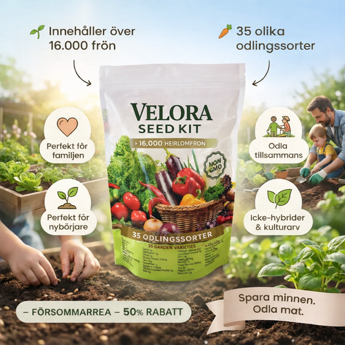 Odla din egen mat oberoende av butikshyllor!