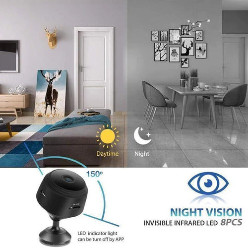 MagnetiCam™ - 1080p Magnetisk WIFI Mini Kamera | 1+1 Gratis