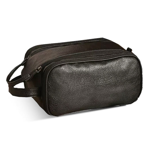 CosmeticPouch™ - Sminkeveske i skinn for organisering av kosmetikk | 34% Rabatt