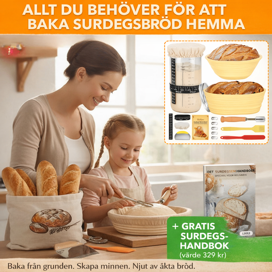 BreadEasy™ – Komplett startkit för enkelt surdegsbröd