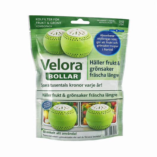 Velora Produce Saver – Håller frukt och grönsaker färska längre