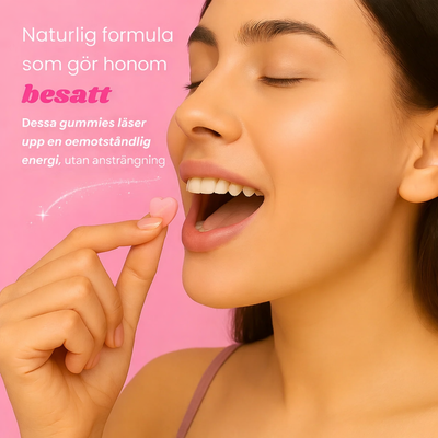 Feromon gummies - Förhöjer din naturliga dragningskraft inifrån inom 2-3 dagar