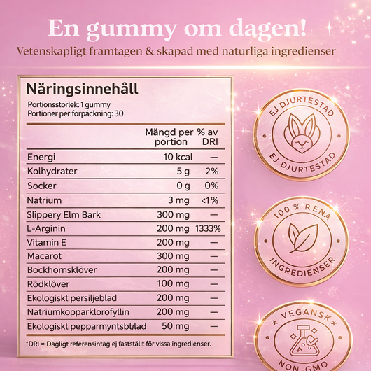 Feromon gummies - Förhöjer din naturliga dragningskraft inifrån inom 2-3 dagar