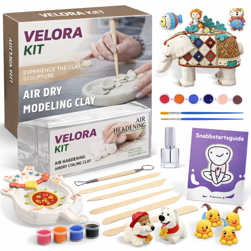 Velora Kit- Allt du behöver för att börja skapa keramik hemifrån.