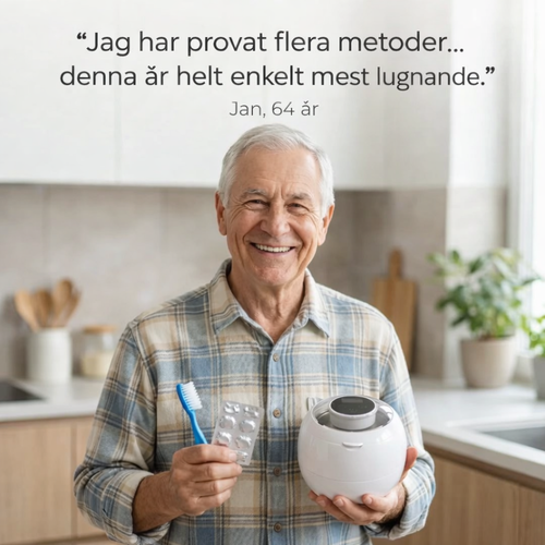 Velora DentaClean – Ultraljudsrengöring & UV-sterilisering