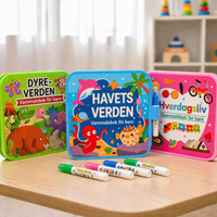 Velora™ Montessori Vannmalebok