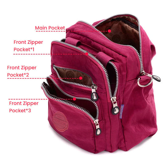 GoBag™ | 3 i 1 vanntett, multifunksjonell og trendy crossbody-taske