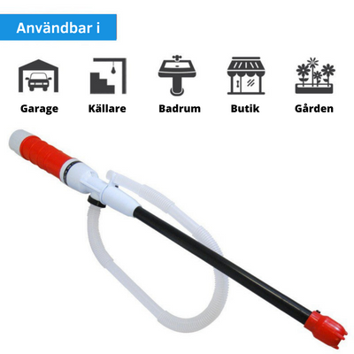 PremiumElectricPump™ - Slange med automatisk hevertfunksjon | 40% Rabatt