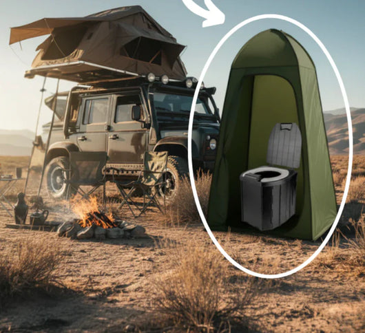 Velora™ Bærbart Sammenklappelig Toilet