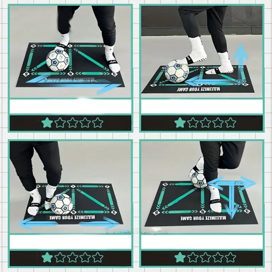 Junior fotballferdighetsmatte (Inkluderer treningsvideoer)