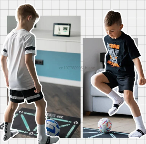 Junior fotballferdighetsmatte (Inkluderer treningsvideoer)