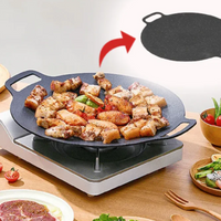 Premium non-stick panne med grillbunn I Siste kampanjedag!