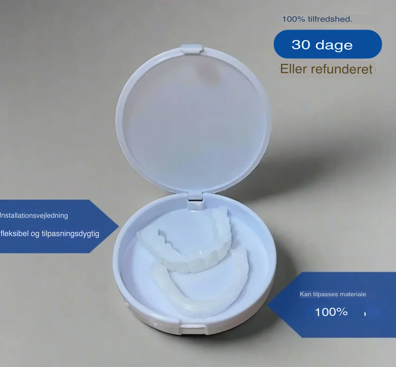 Selvsikkert smil på få minutter – uden tandlægebesøg, uden smerte og uden store omkostninger
