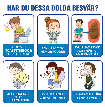 Hemorrhoids Capsules hjälper till att lindra hemorrojdbesvär redan från första användningen