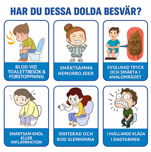 Hemorrhoids Capsules hjälper till att lindra hemorrojdbesvär redan från första användningen