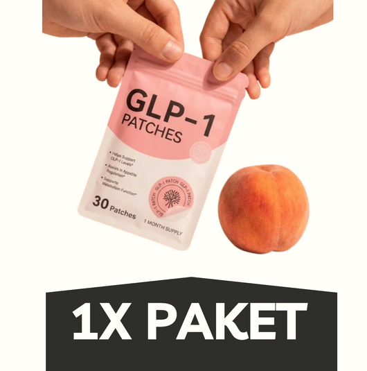GLP-1 Control Patches™ Samma hormon som används i dyra injektioner – här i ett icke-invasivt, dagligt stöd