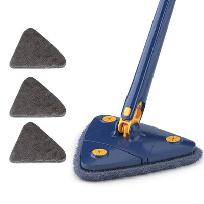 TriangleMop™ - uttrekkbar hjørnemopp i mikrofiber for dyp rengjøring | 40% Rabatt