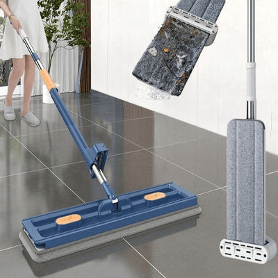 WideWipe™ - 360° roterende, selvsvingende mopp med 360° rotasjonsvinkel | 35% Rabatt