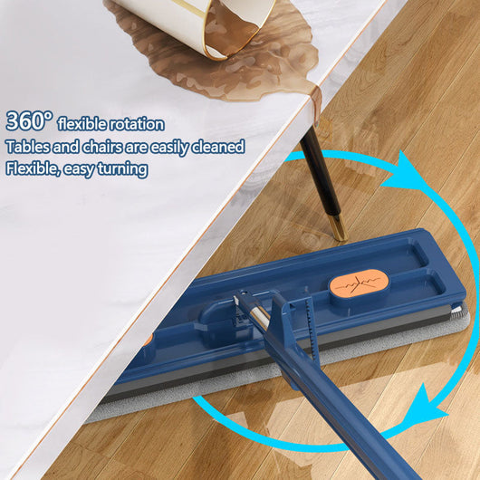 WideWipe™ - 360° roterende, selvsvingende mopp med 360° rotasjonsvinkel | 35% Rabatt