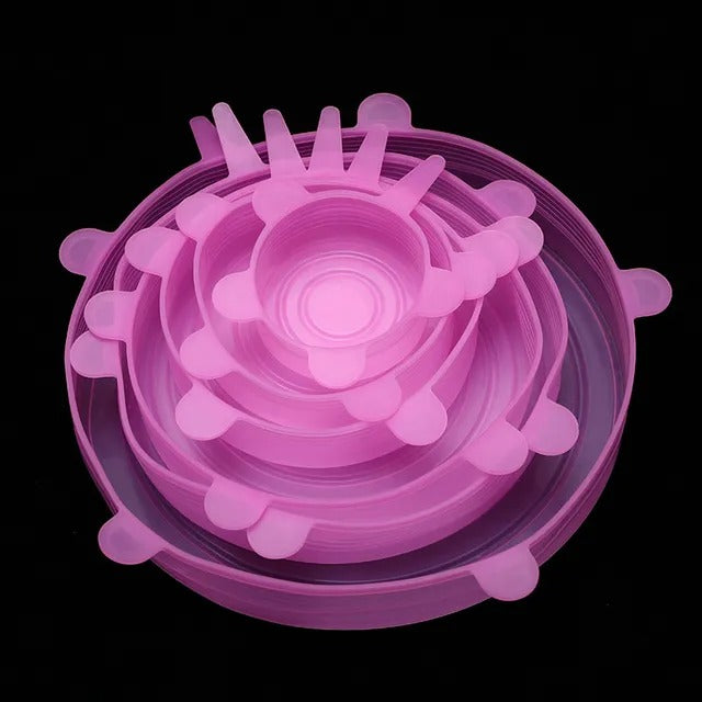 Tøyelig tetning™ - Gjenbrukbart silikonlokk for alle typer beholdere | 1+1 sett gratis