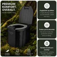 Velora™ Bærbart Sammenklappelig Toilet