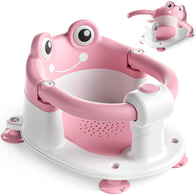 Velora BabyBath Pro™ Designen ger bra stöd för rygg och kropp så barnet sitter tryggt