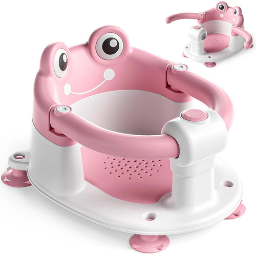 Velora BabyBath Pro™ Designen ger bra stöd för rygg och kropp så barnet sitter tryggt