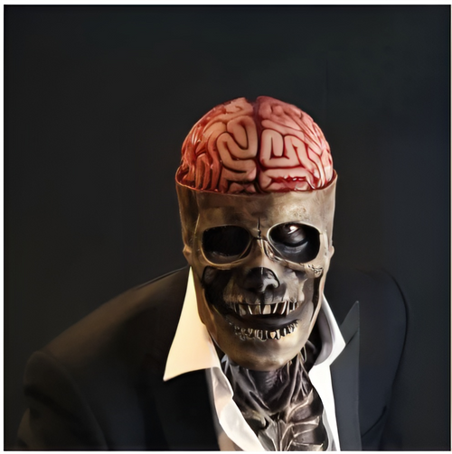 Mr. BrainSkull™ - Tidlig salg av Halloween-masker! | 31% Rabatt