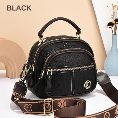 Isabella Klassisk Crossbody-veske – Tidløs Eleganse